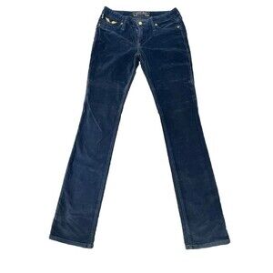 Y2K Women’s Robin’s Marilyn Brown Jeans Grunge With Gold Ascents Size 28